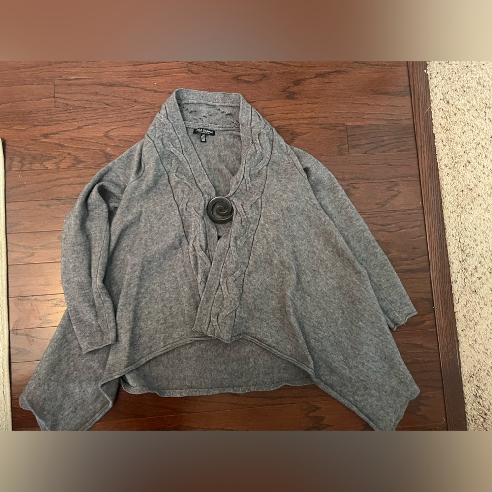 Like new lines domani limited collection cardigan sweater large L